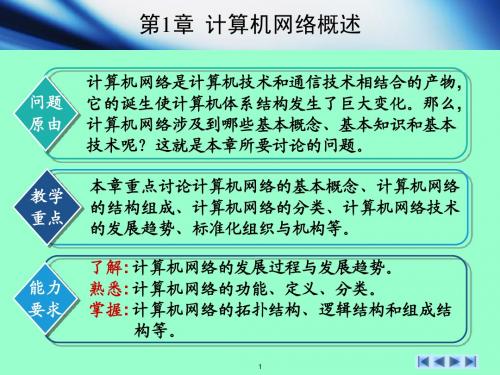 计算机网络基础教程-第1章_计算机网络概述