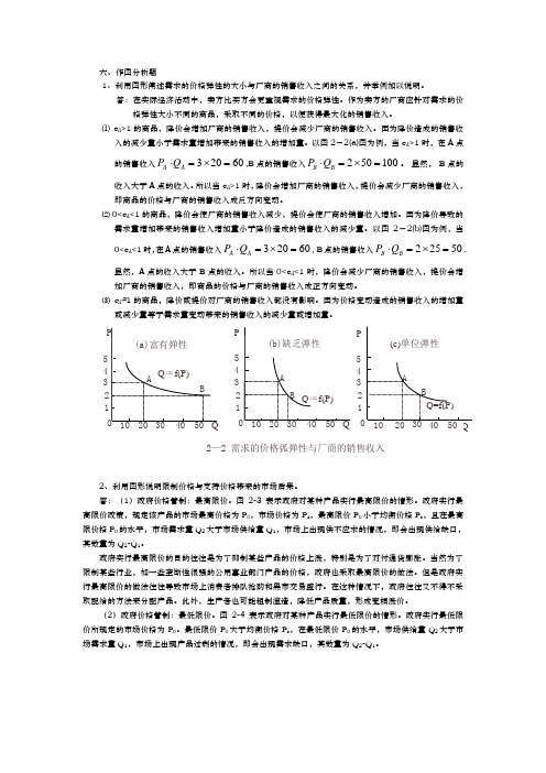 西方经济学作图题