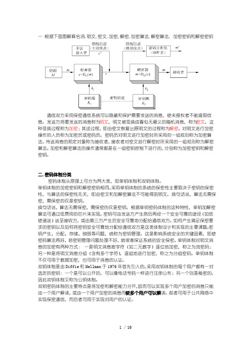 网络与信息安全期末复习题