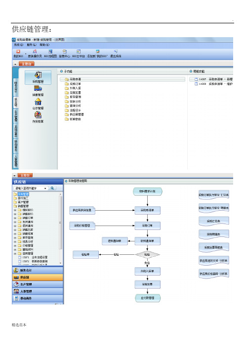 金蝶KIS旗舰版操作说明图-供应链管理