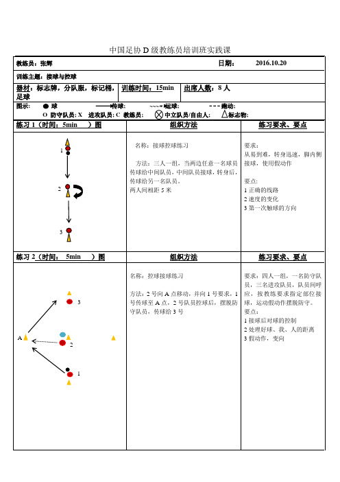 D级班实践课教案(1)