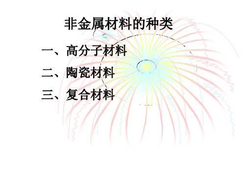 非金属材料的种类