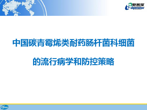 中国碳青霉烯类耐药肠杆菌科细菌的流行病学和防控策略优秀课件