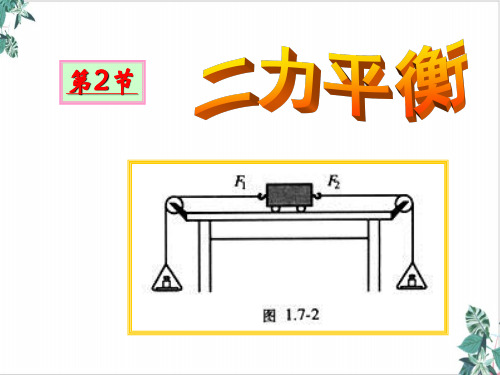 人教版物理八下册 《二力平衡》ppt(53张)