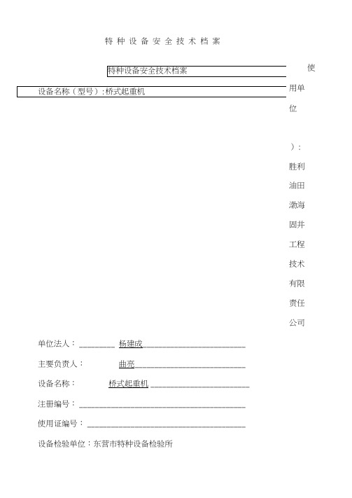 特种设备安全技术档案(20201127095418)