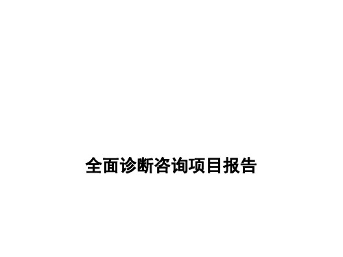 某集团公司全面诊断咨询项目(3).pptx