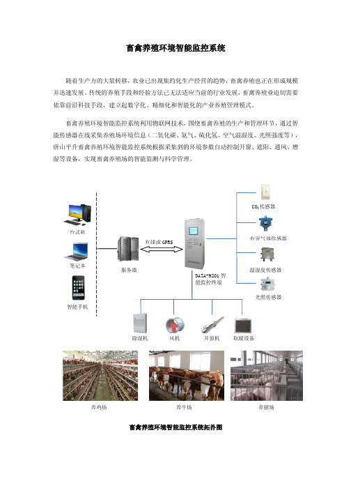 畜禽养殖环境智能监控系统