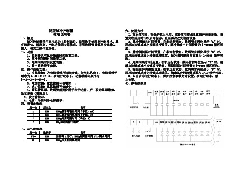 脉冲控制仪说明书2014-7-12