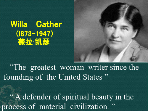 Willa   Cather