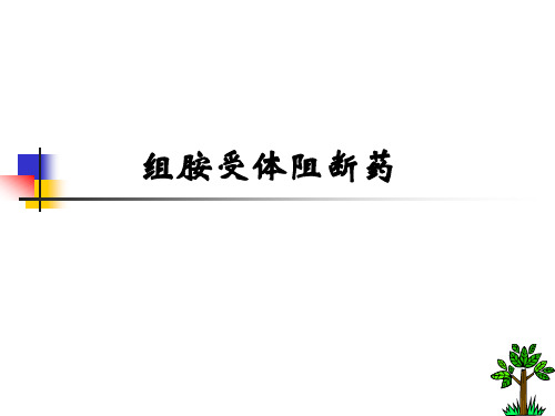 精品医学课件-组胺受体阻断