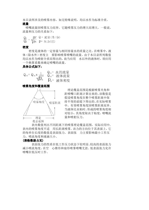 喷雾降温理论