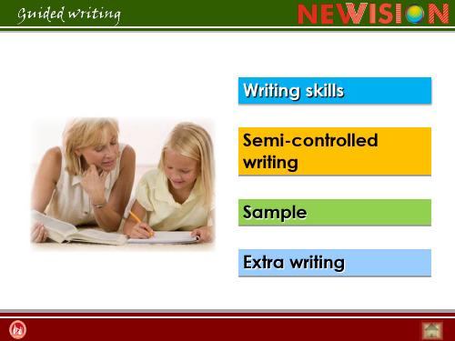 新视界大学英语1 unit 3 Guided_writing