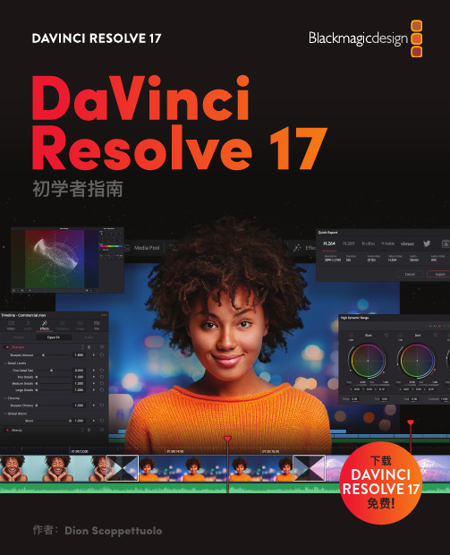 DaVinci Resolve 17 初学者指南说明书