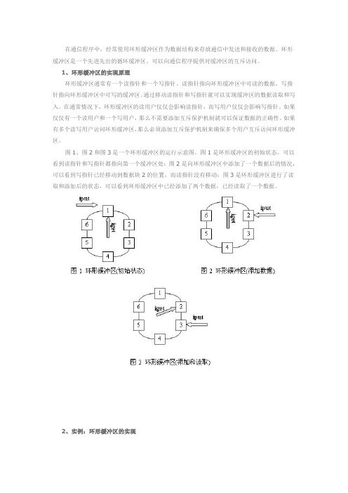 环形缓冲区及实现原理