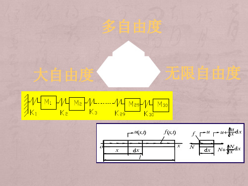 胡海岩机械振动基础第三章课件