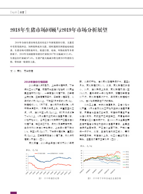 2018年生猪市场回顾与2019年市场分析展望