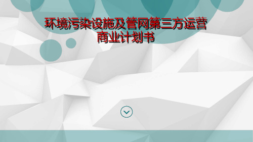 污水处理厂第三方运营商业实施计划书