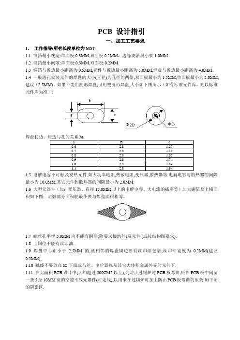 PCB设计指引