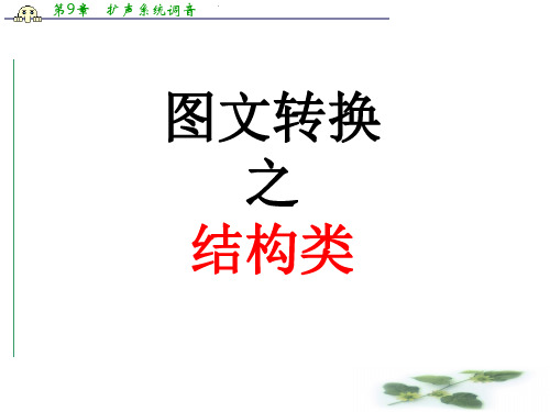 广东省广州市培才高级中学高三语文复习课件：图文转换之结构类 (共15张PPT)