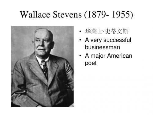 Wallace Stevens