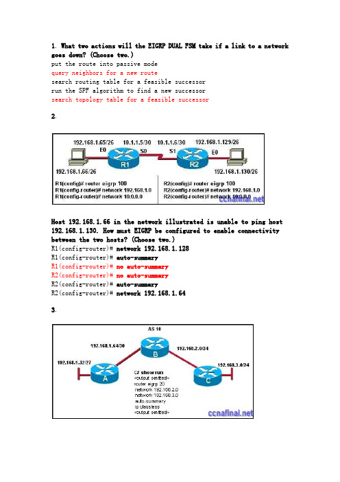 CCNA 2 Chapter 9 V4.0 Answers