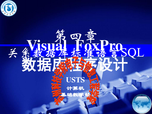 vfp第四章关系数据库标准语言SQL