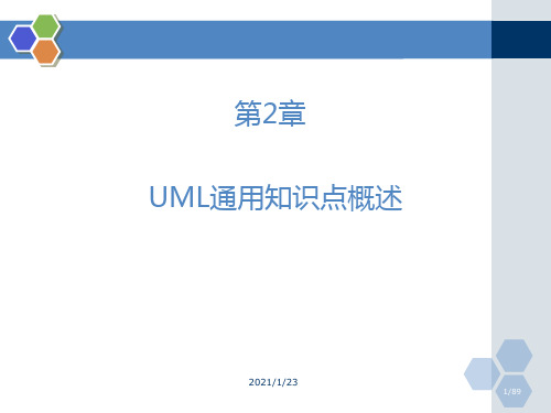 UML通用知识点概述