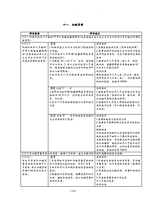 分娩管理促进自然分娩