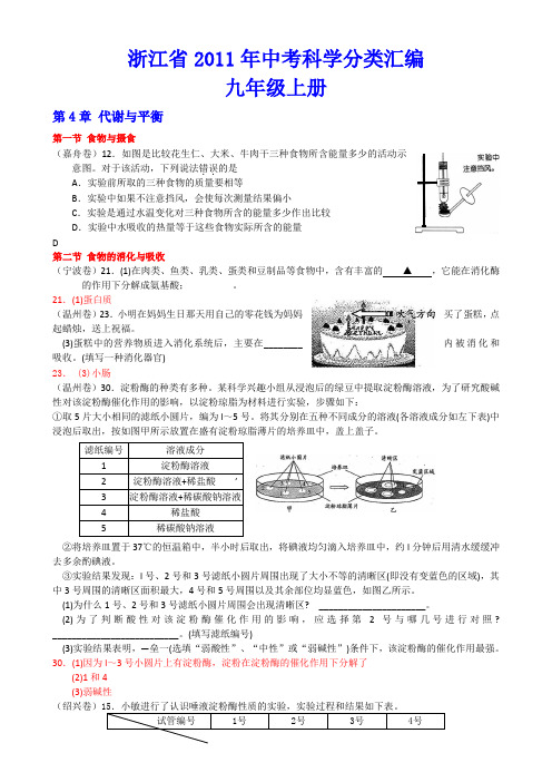 第4章 代谢与平衡