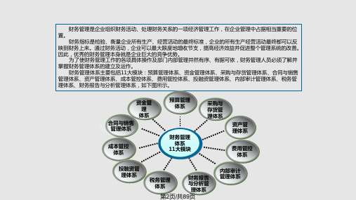 财务管理体系及建设方案