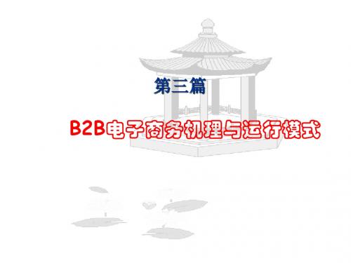 第三篇B2B电子商务-PPT精品文档