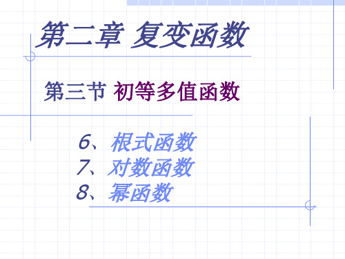 复变函数论第三版2.3