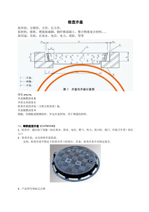 井盖学习