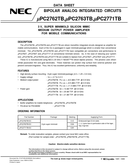 UPC2771TB-E3资料