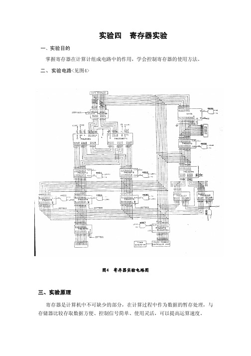 实验四寄存器实验