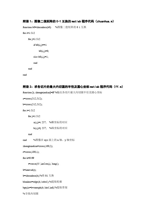 MATLAB血管源代码