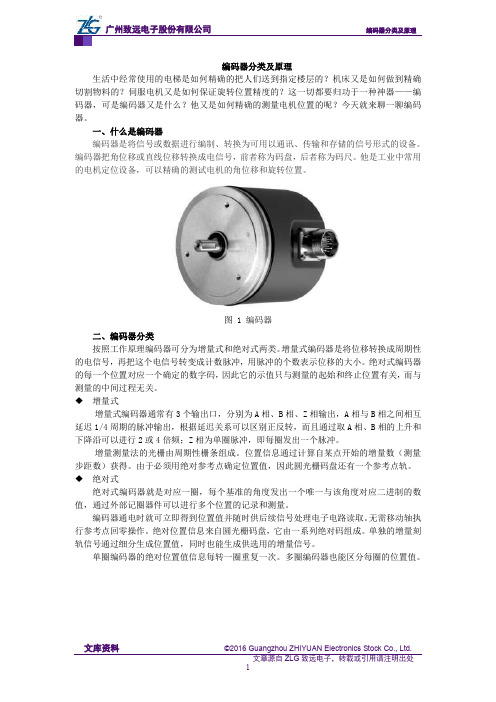 编码器分类及原理