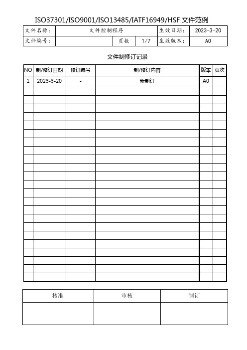 HSF文件控制程序