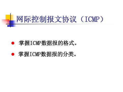 ICMP协议