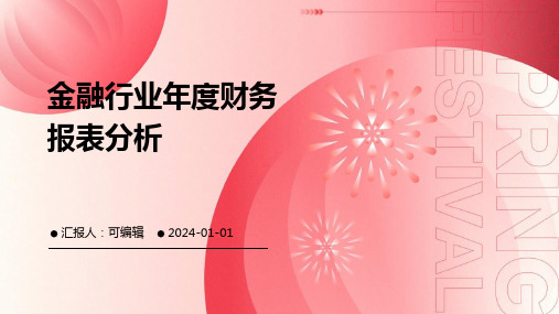 金融行业年度财务报表分析