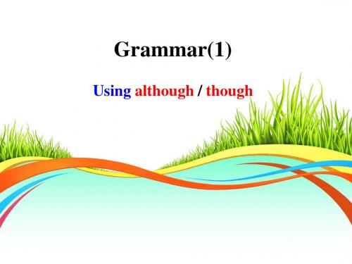 牛津译林版9A Unit7 Grammar(1)课件