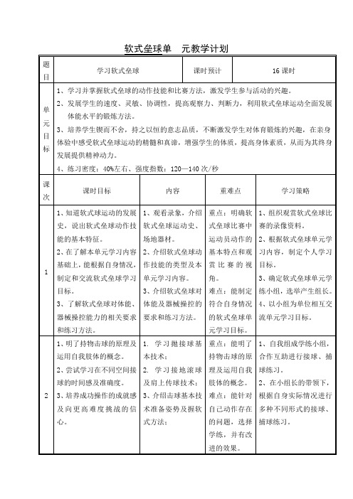 八年级软式垒球(59中)