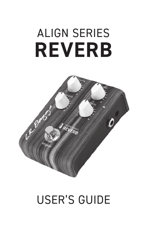 Soundbloom Align Series Reverb 用户指南说明书