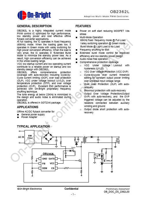 OB2362L Datasheet_Acbel_150305