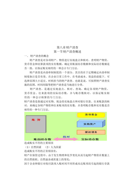 财产清查的方法及其结果处理