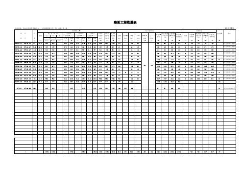 00-2路面工程数量表