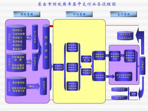 国库集中支付流程图