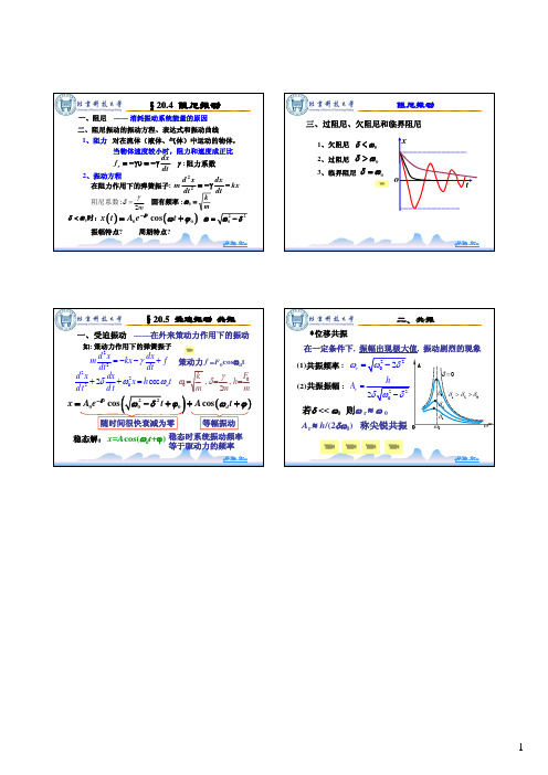 阻尼受迫振动