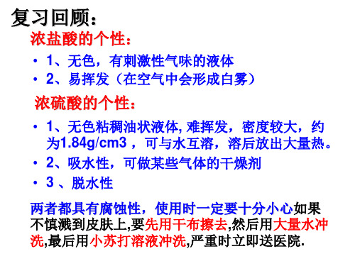 浙教版科学《常见的酸》ppt精品课件1