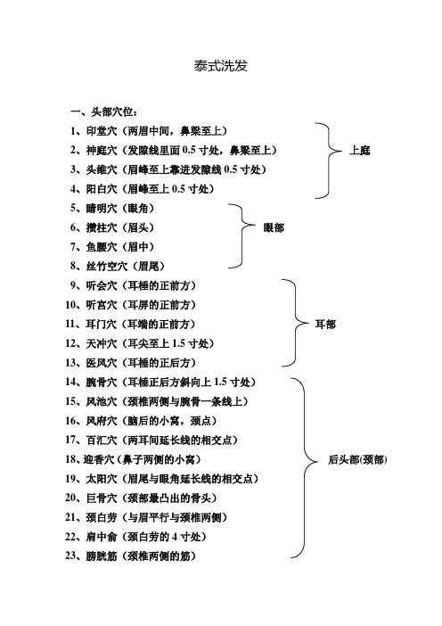 泰式洗发